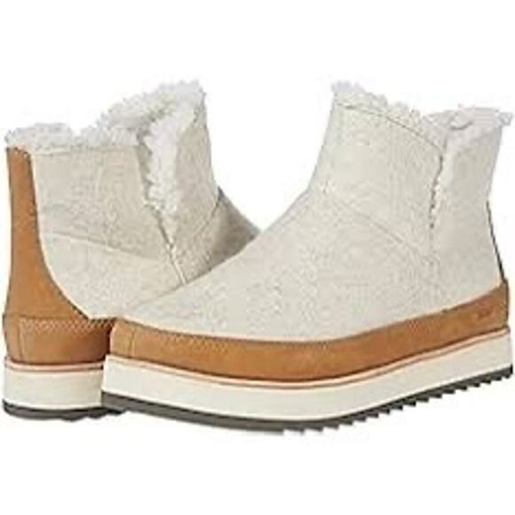 Merrell Juno Tan Pull-On Women's Winter Snow Boot Size 9 - Picture 1 of 11